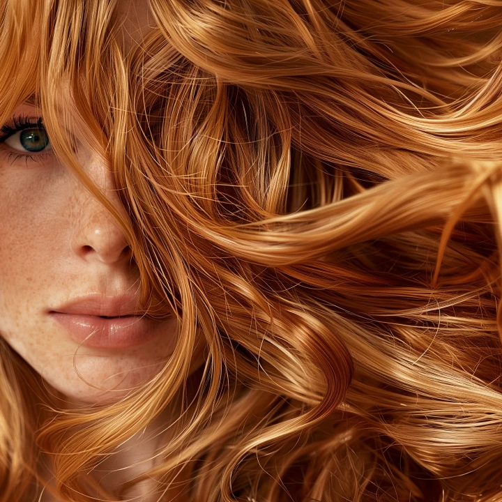 red hair